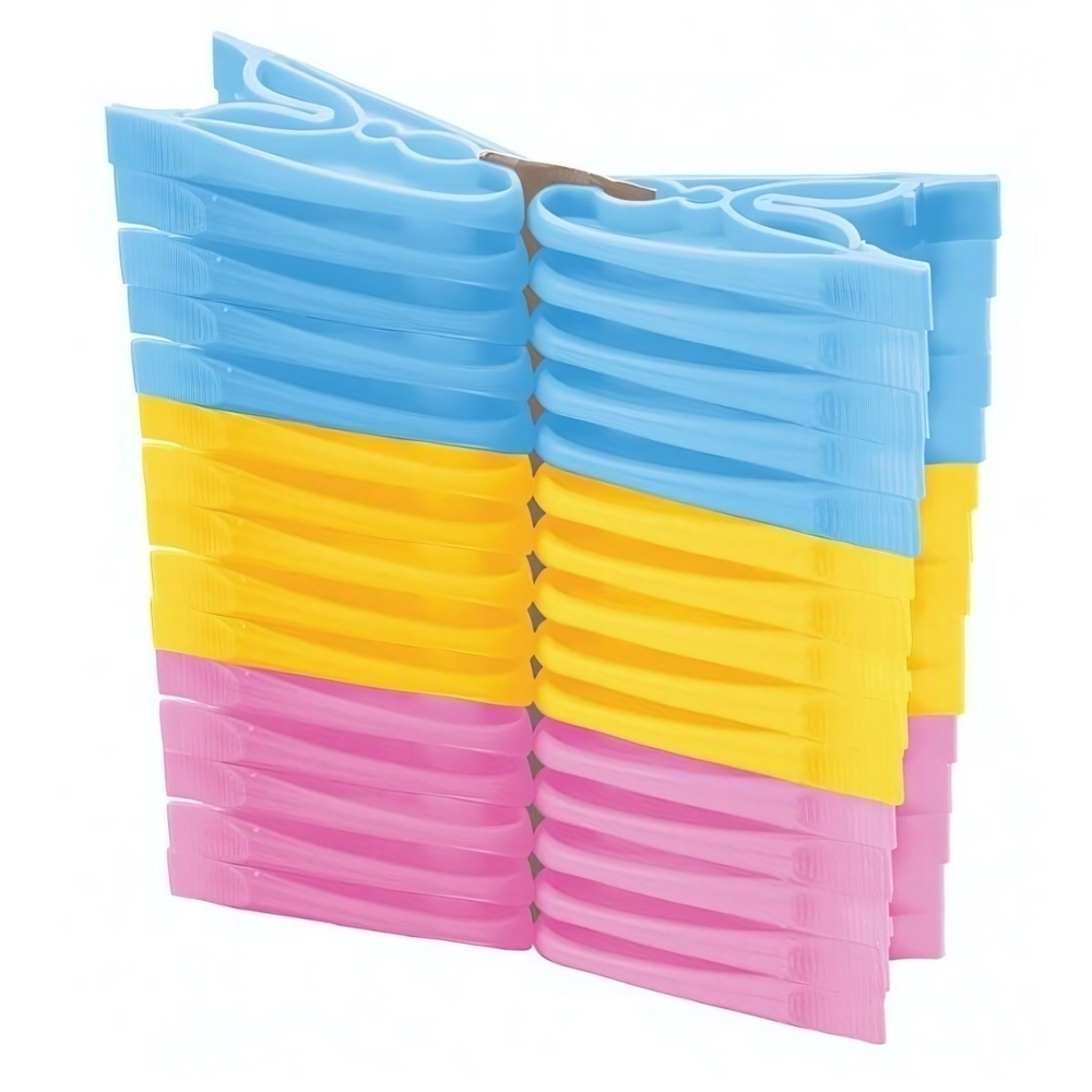 Прищепка бельевая английская (микс 1)