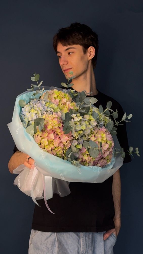 Букет из Гортензий