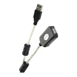 Кабели и переходники USB Aopen/Qust Кабель-адаптер USB2.0-repeater, удлинительный активный Af&gt; 15м (ACU823-15M) [6938510851338]
