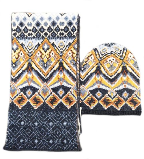 Комплект шарф и шапочка PULLTONIC - "Тепло"