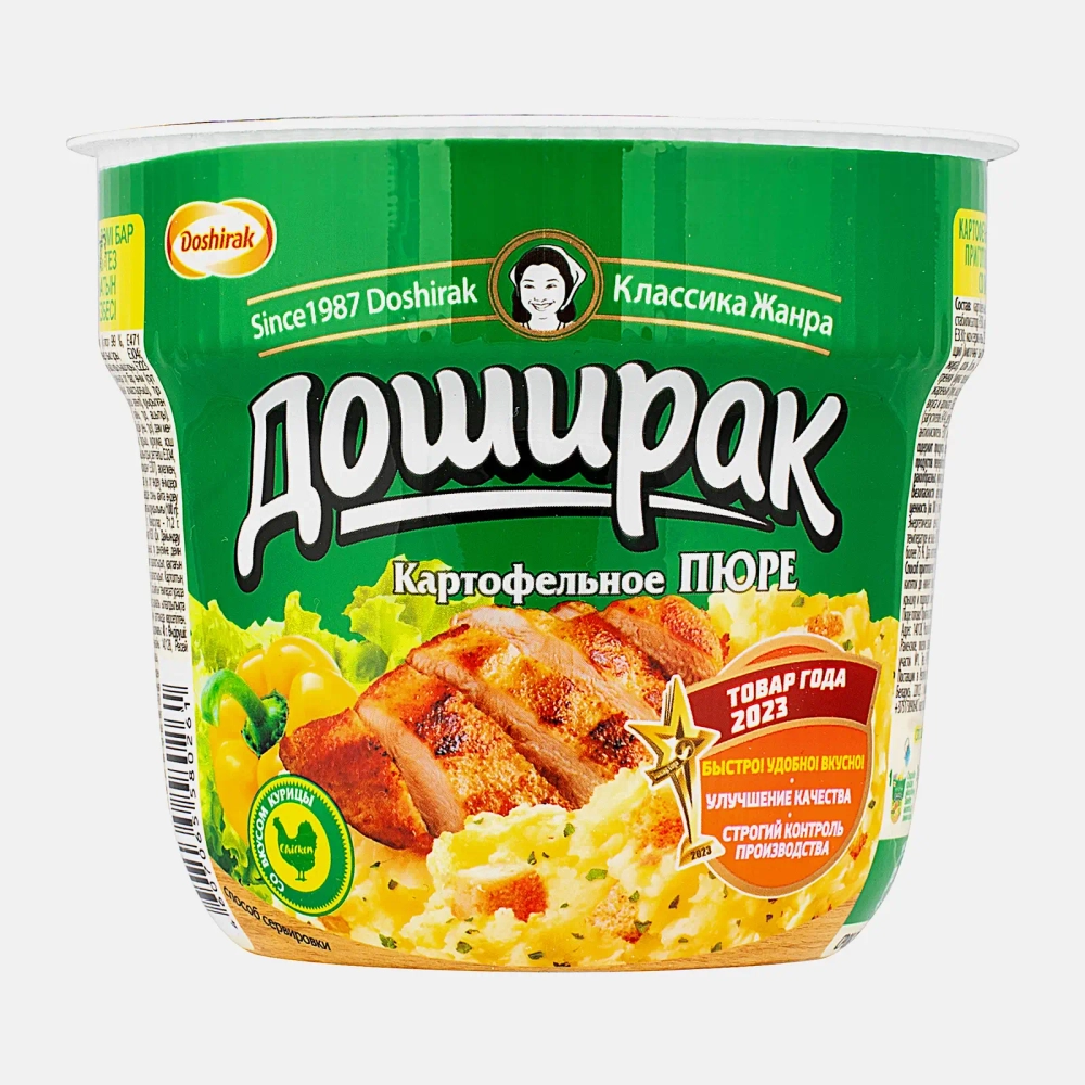 Пюре Доширак картофельное со вкусом курицы 40г