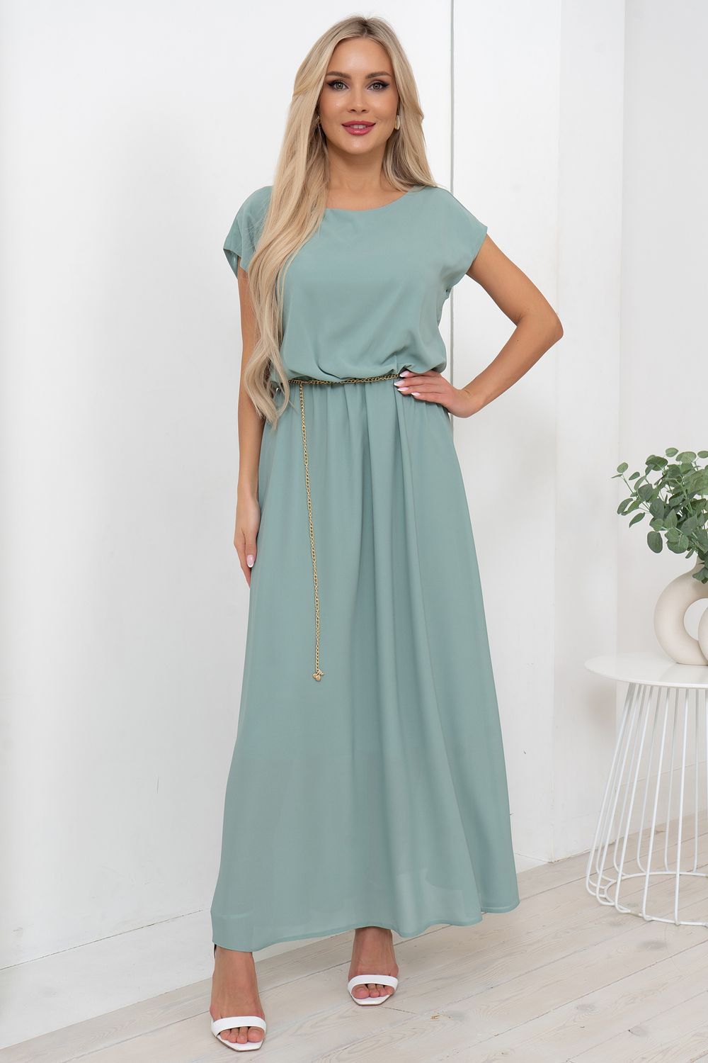 Платье Симона (фисташка) Р11-1161/3 Nikol