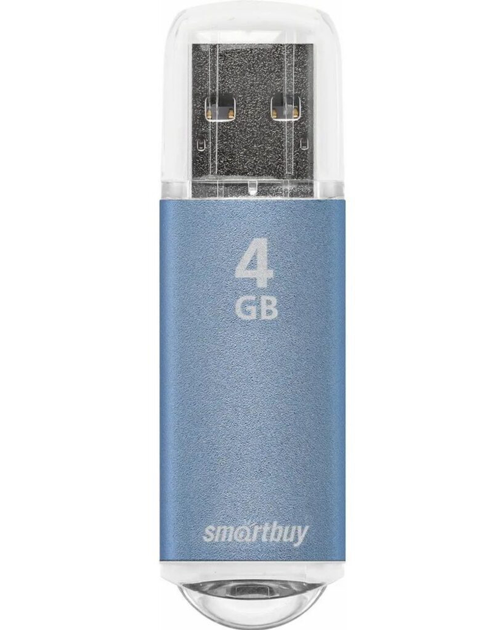 Флеш-драйв 4 GB USB 2.0 Smartbuy V-Cut Blue
