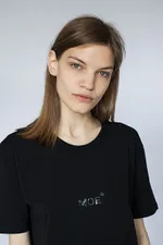 Футболка Logo Камень Черная