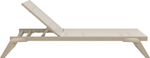 Шезлонг-лежак металлический Siesta Contract Tropic, бежевый