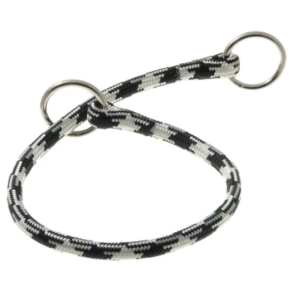 V.I.PET Ошейник-удавка с 2-я кольцами круглый 8 мм "Арлекин", 50 см