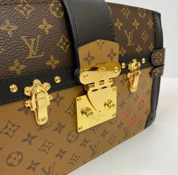 Клатч Louis Vuitton Trunk коричневый