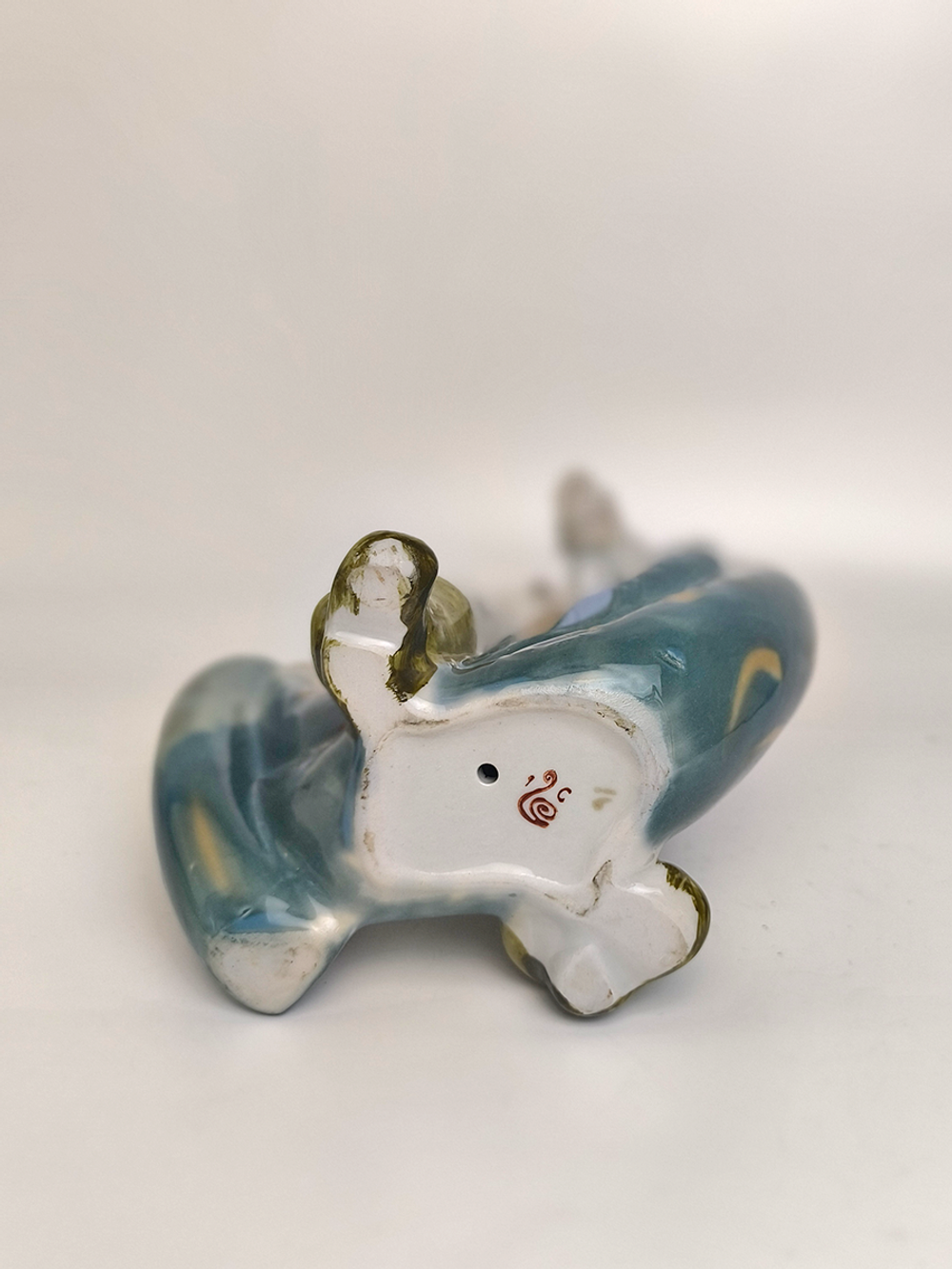 Фарфоровая статуэтка "Рыбак с сетью" Полонное ЗХК