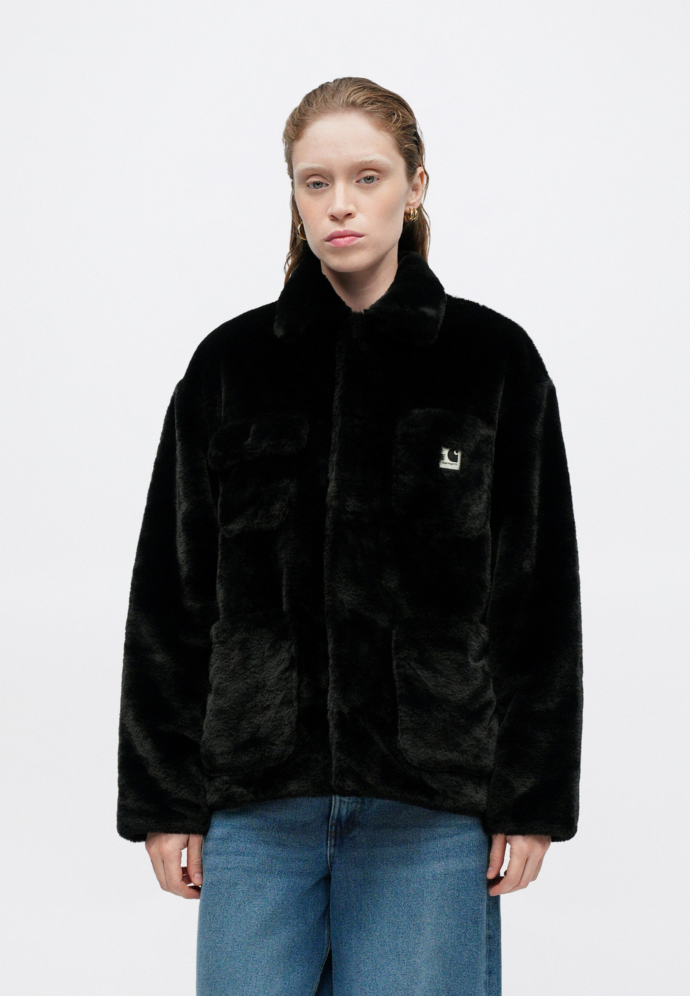 Carhartt WIP OLNEY MICHIGAN - Зимняя куртка - Чёрный