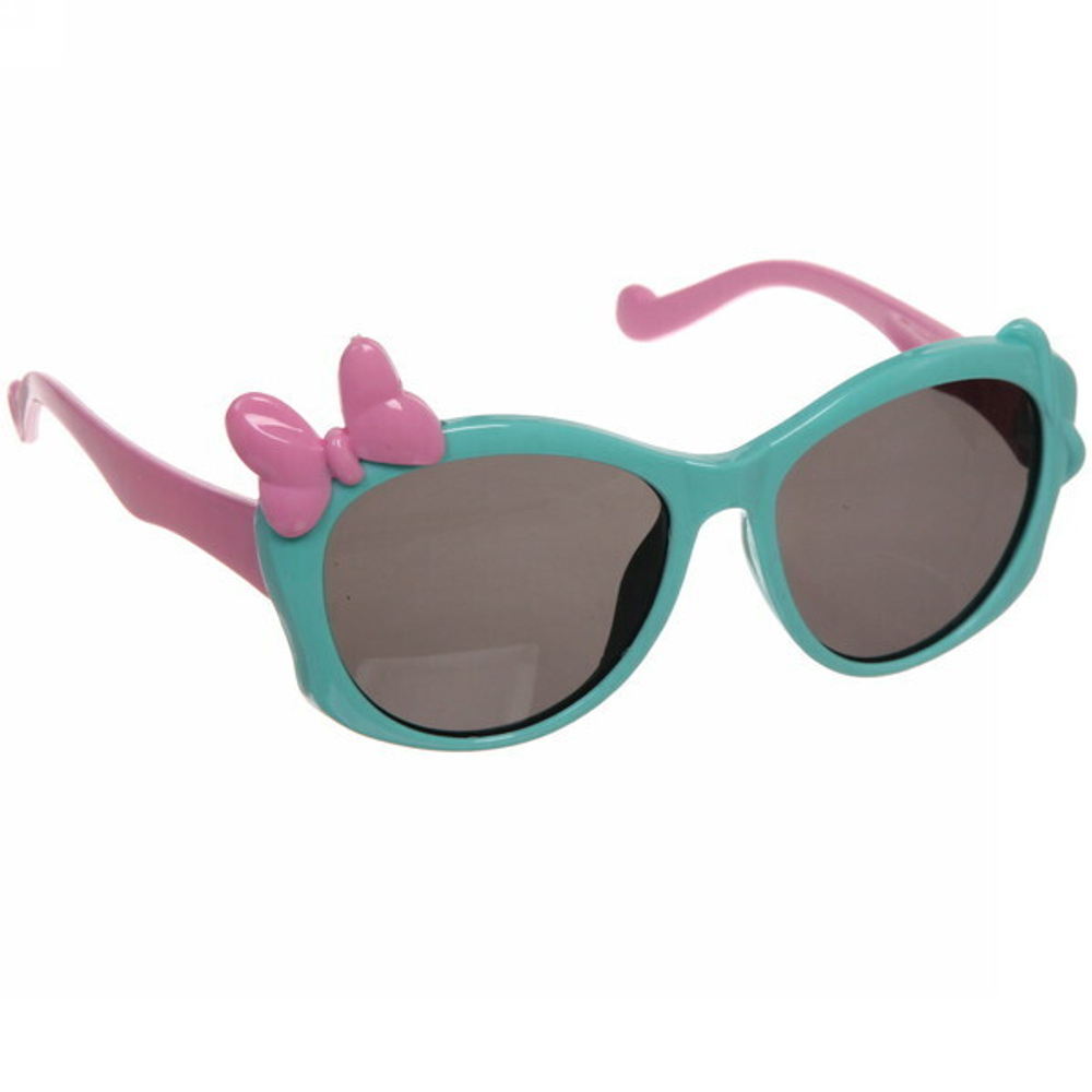 Очки солнцезащитные детские «Sunshine», бантик, микс цветов