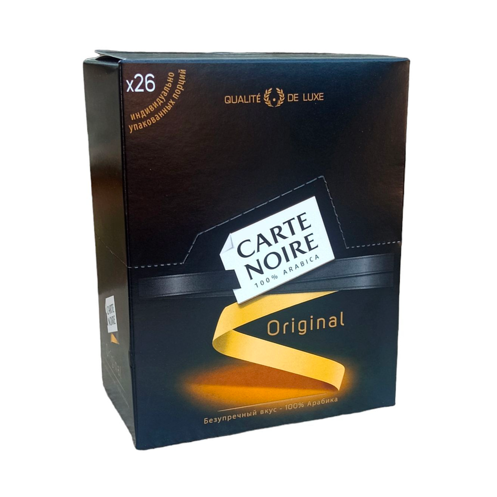 Кофе растворимый порционный Carte Noire Original, 30 стиков