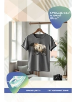 Термонаклейка на одежду, термопринт Медведь