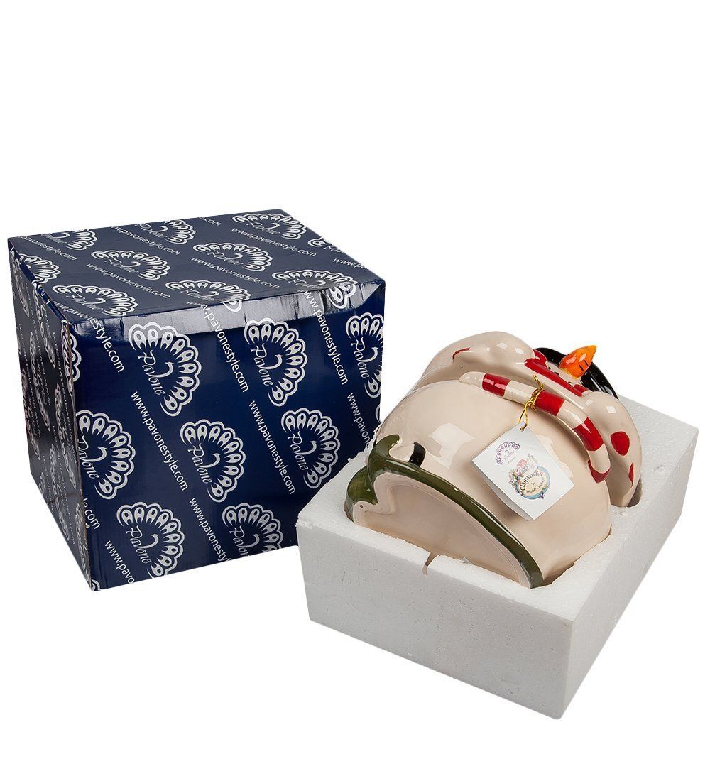 Pavone BS-513 Конфетница «Снеговик»