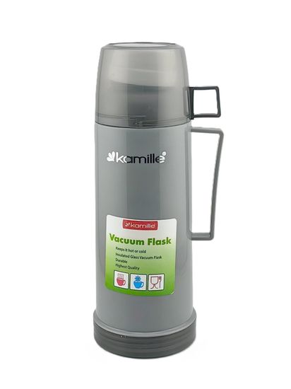 Термос 450 мл. со стеклянной колбой Kamille KM 2070 пластиковый корпус