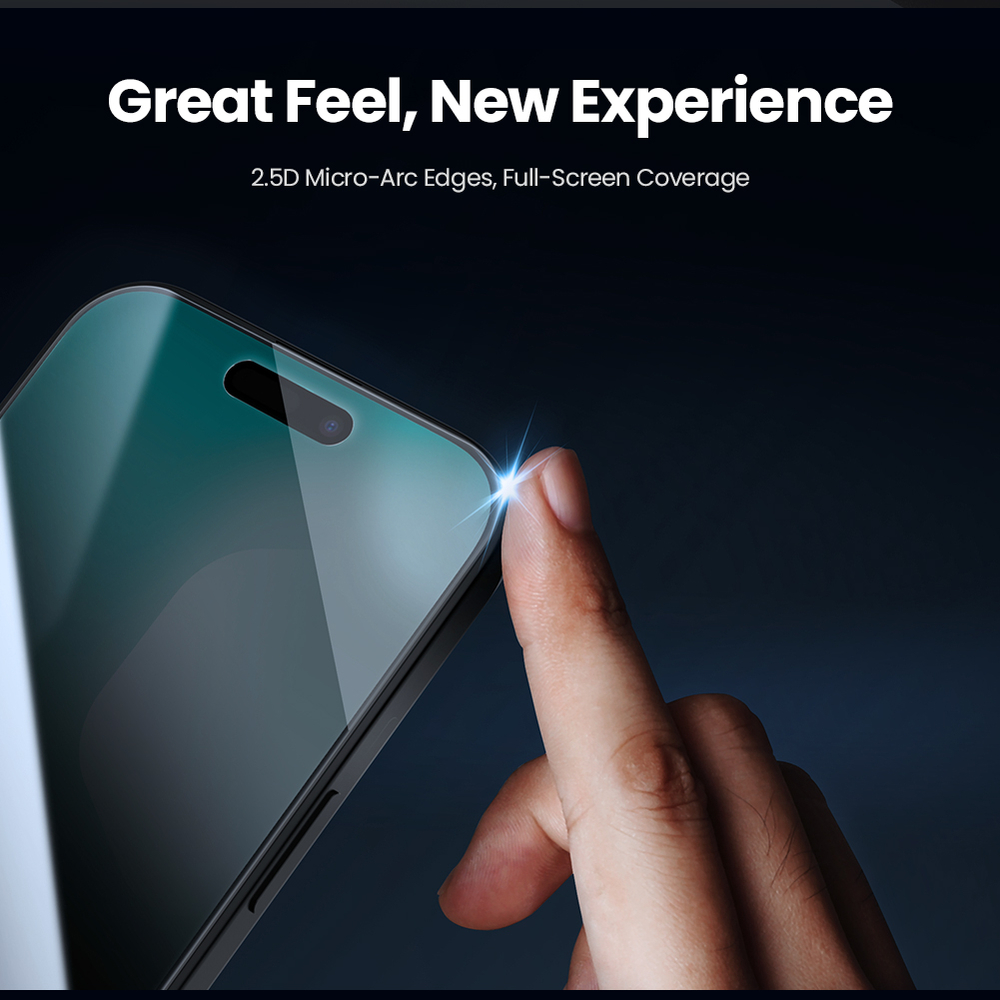 Стекло Анти-шпион от Nillkin для iPhone 17 Pro Max, серия Guardian Privacy Tempered Glass Screen Proetector