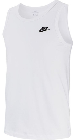 Мужская теннисная футболка Nike Sportswear Club Tank M - white/black