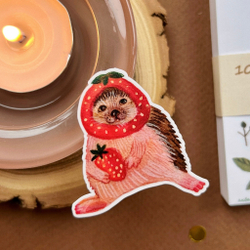 стикерпак "забавные ёжики"