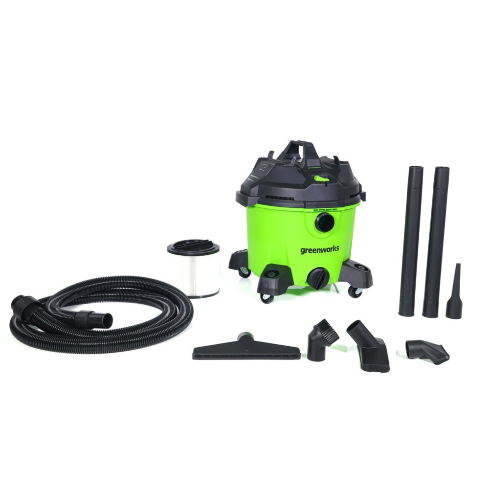Пылесос электро Greenworks G120WDV