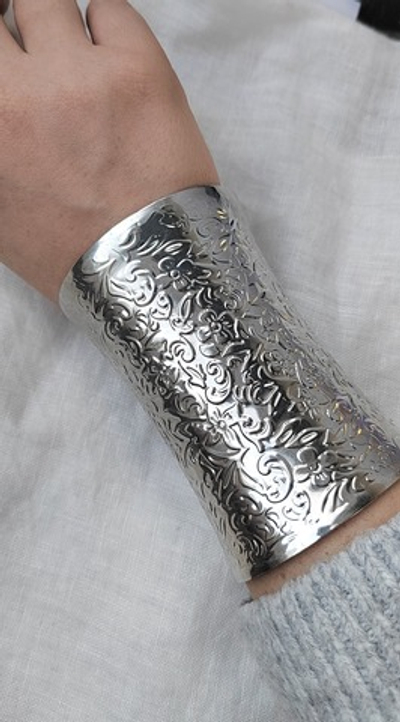 98240-р Браслет "Бохо", родий