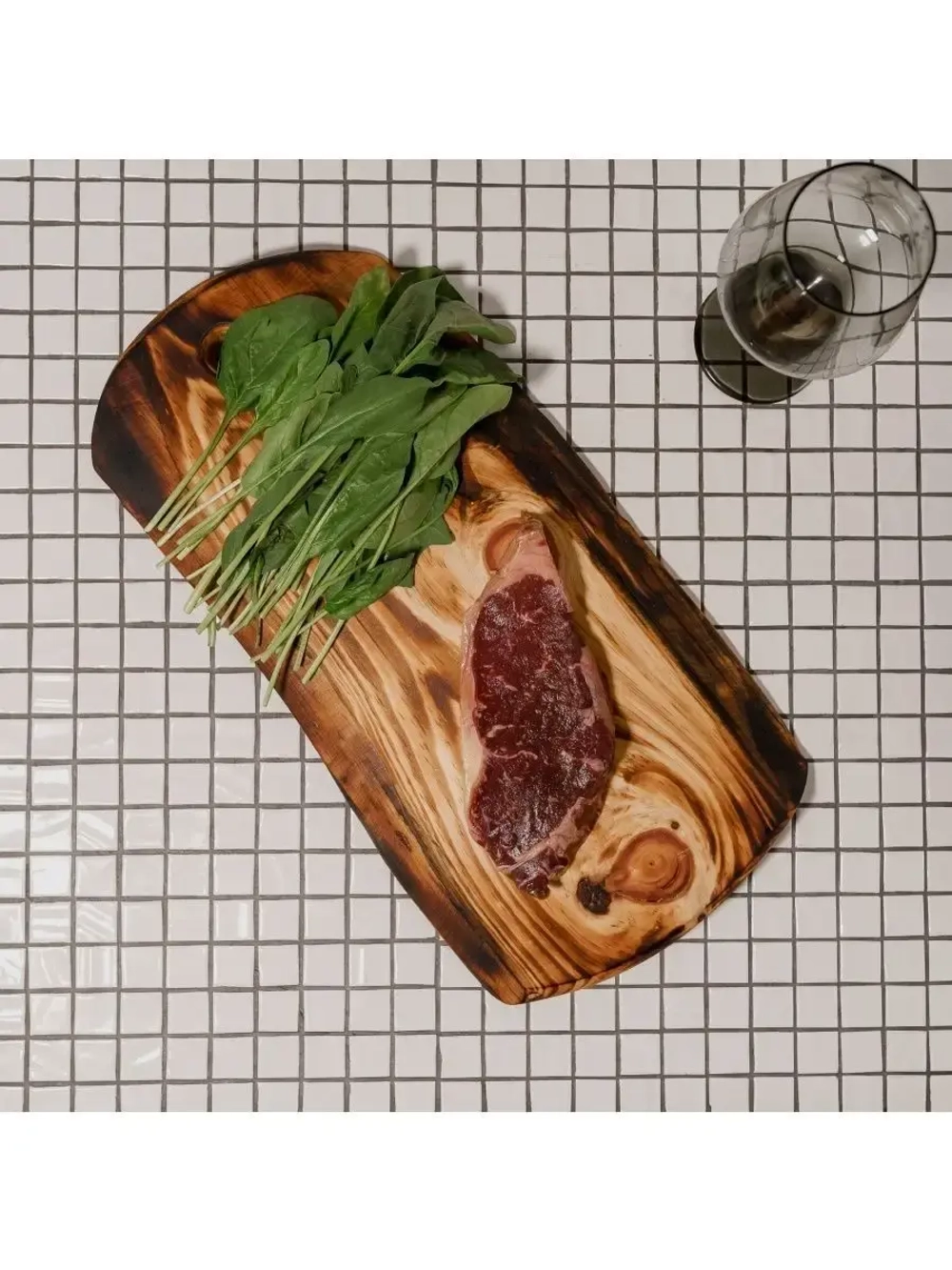 Разделочная доска из спила Сибирского кедра