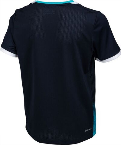 Футболка для мальчика теннисная Lotto Top B IV Tee 2 - blue atoll/navy blue