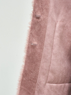 Шуба женская чебурашка тедди эко, SilverFox (арт. S1046cb)