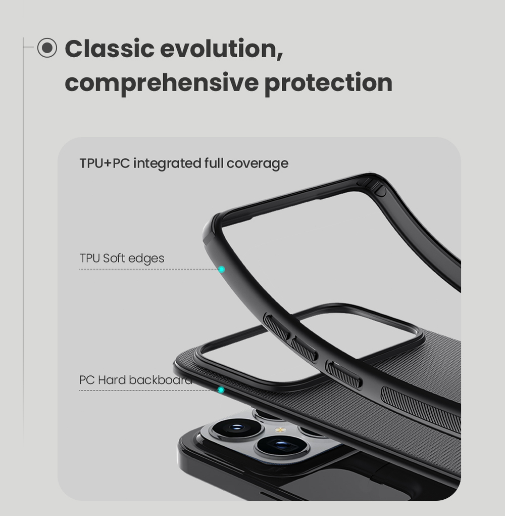 Чехол c поддержкой MagSafe для Xiaomi Poco F8 Ultra (Redmi K90 Pro Max), серия Super Frosted Shield Pro Magnetic от Nillkin
