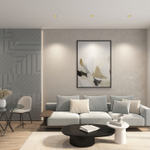 DK3026-BG Встраиваемый светильник, IP 20, 10 Вт, GU5.3, LED, черный/золотой, пластик