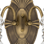 700621 Бра CLASSIC 2х60W E14 БРОНЗА