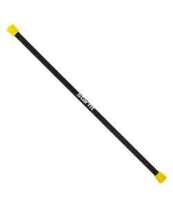 Бодибар BB-301 2 кг, неопреновый, черный/желтый