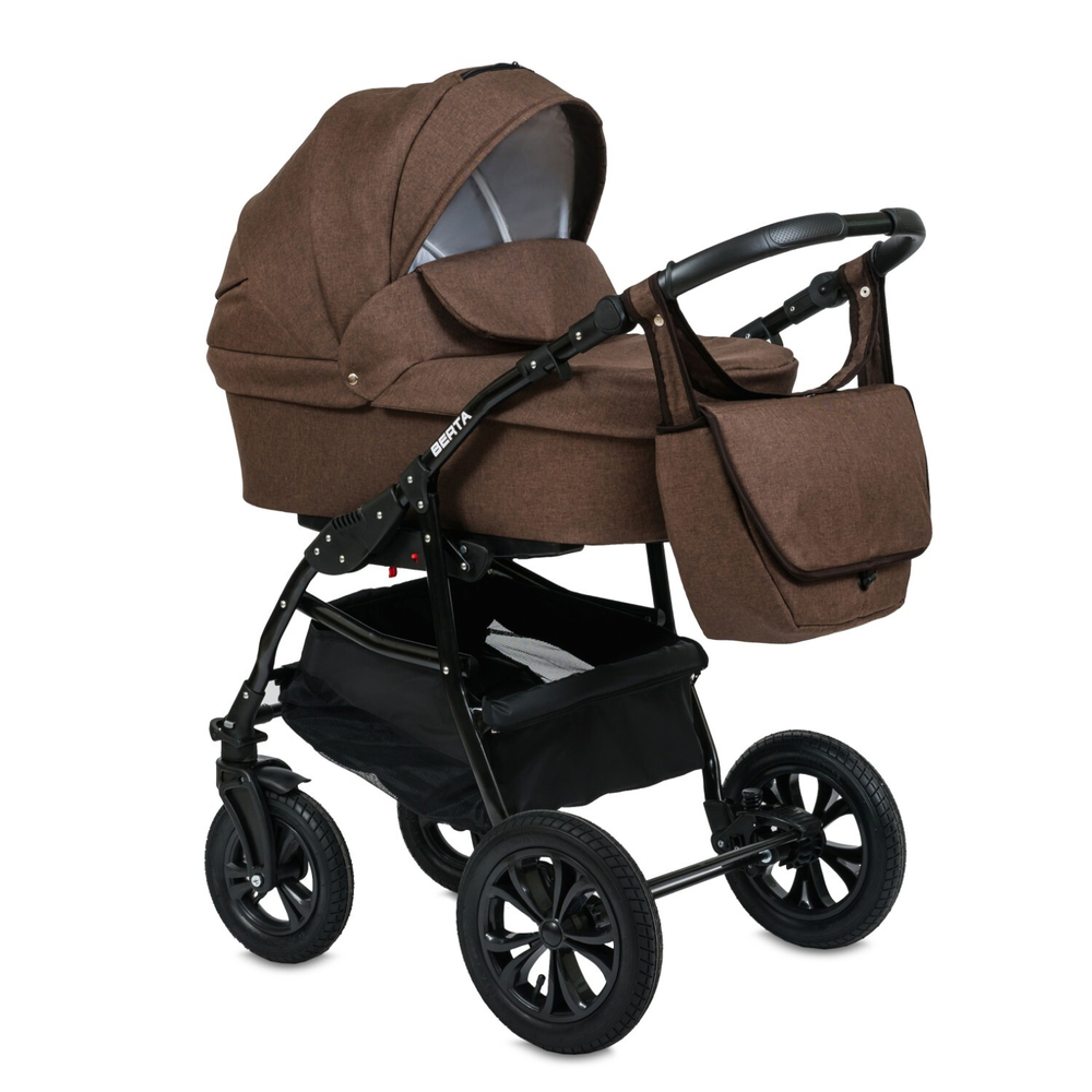 Коляска 3в1 Alis BERTA F be 06 (коричневый)
