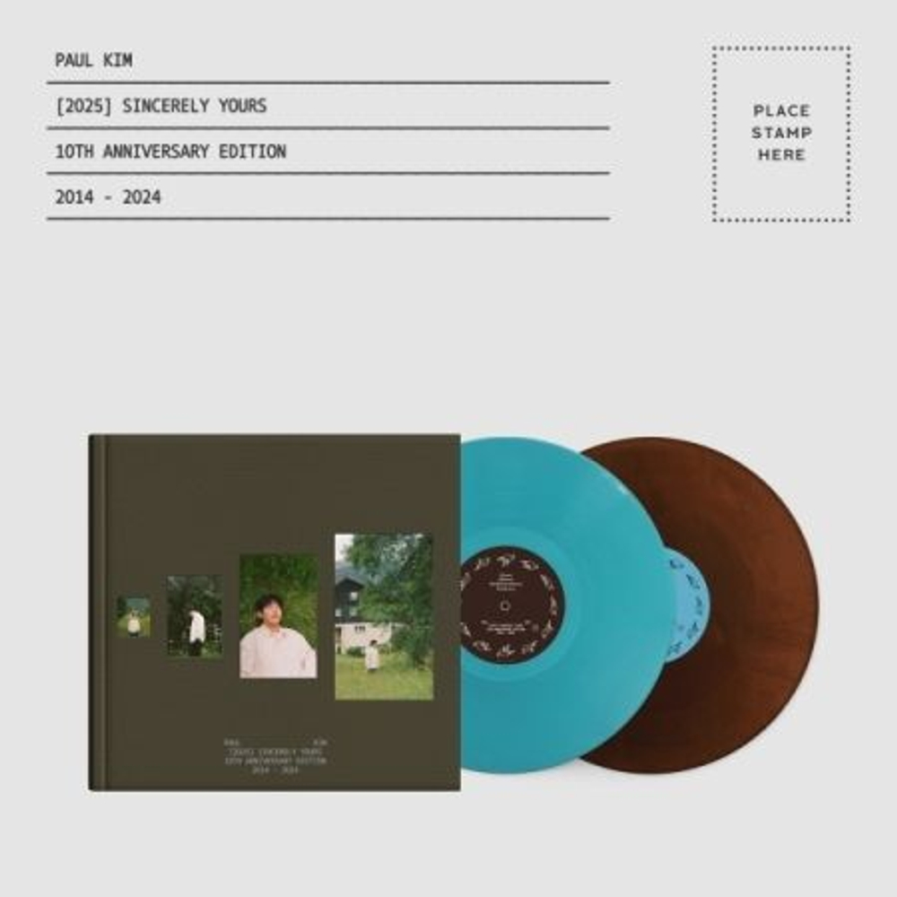 Альбом PAUL KIM - SINCERELY YOURS 10th Anniversary Edition 2 Vinyl
