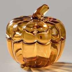 ЕМКОСТЬ ДЛЯ ХРАНЕНИЯ С КРЫШКОЙ "ТЫКВА" 10Х10Х10 СМ