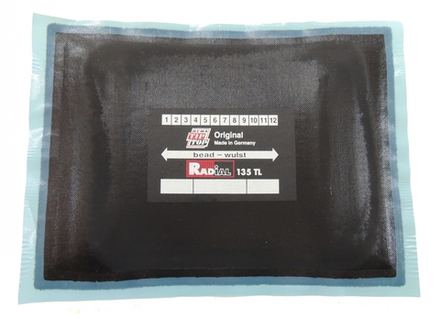 CLIPPER ЗАПЛАТА 512 1360 кордовая для боковых порезов 135new 148*203мм