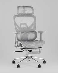 Кресло офисное TopChairs Vertus серая сетка