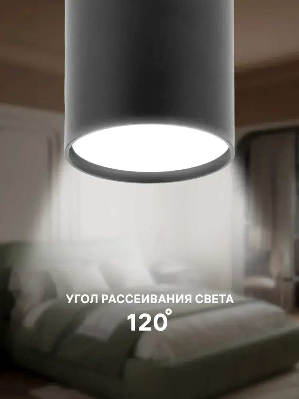 Ritter Спот потолочный накладной Arton, черный 59951 7