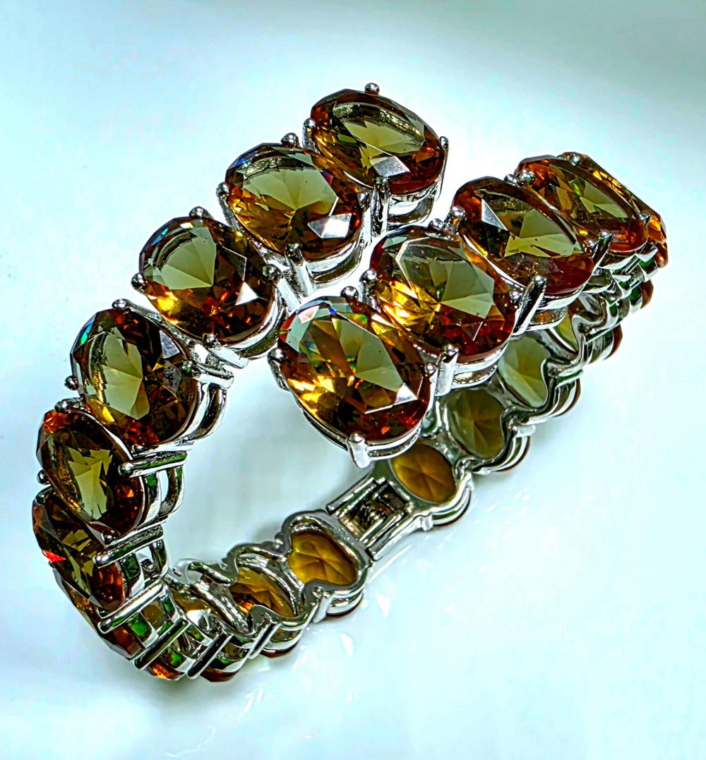 Браслет Эстерелла серебро 925, султанит в.