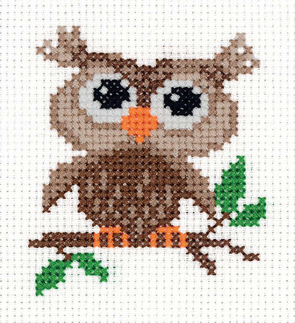 "Klart" набор для вышивания 8-368 "Филинёнок"