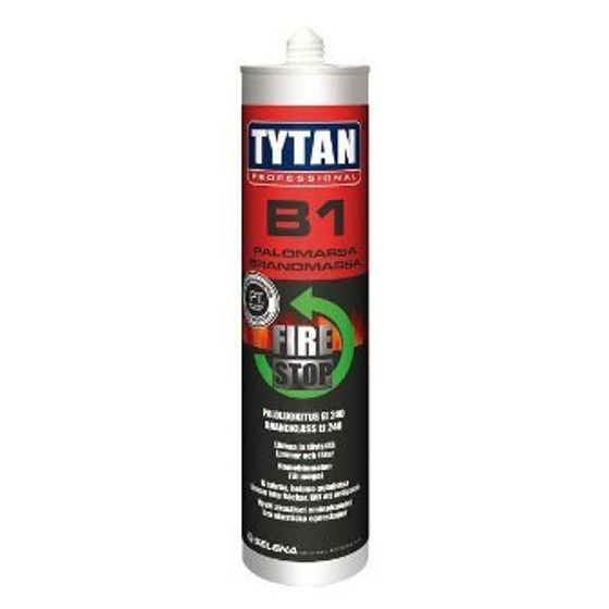 Герметик Tytan огнестойкий силиконовый B1 Fire белый 310мл 59918 УТ