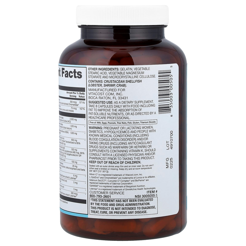 Vitacost, Synergy®, ArthroPower Ultra® Multivitamin, 240 Capsules