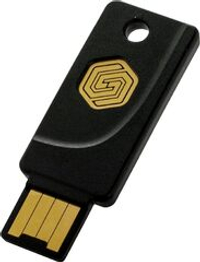 GoTrust Idem Key A — Водонепроницаемый ключ безопасности (IP68) с поддержкой USB-A/NFC Многофакторная аутентификация с сертификацией FIDO2 Level 2 для защиты онлайн-аккаунтов
