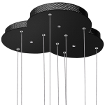 763337 Подвес UNITARIO 34.5W LED 3795LM ЧЕРНЫЙ МАТОВЫЙ 3000K