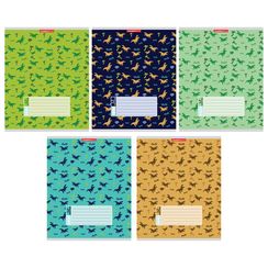 Dəftər \ Тетрадь 12 листа А5 клетка Динозаврики