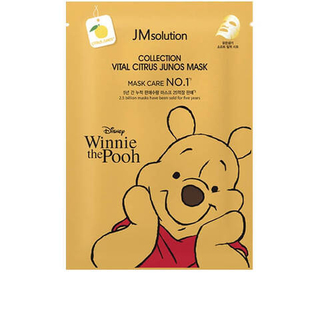 Тканевая маска с экстрактом юдзу JMSOLUTION Disney Collection Vital Citrus Junos Mask