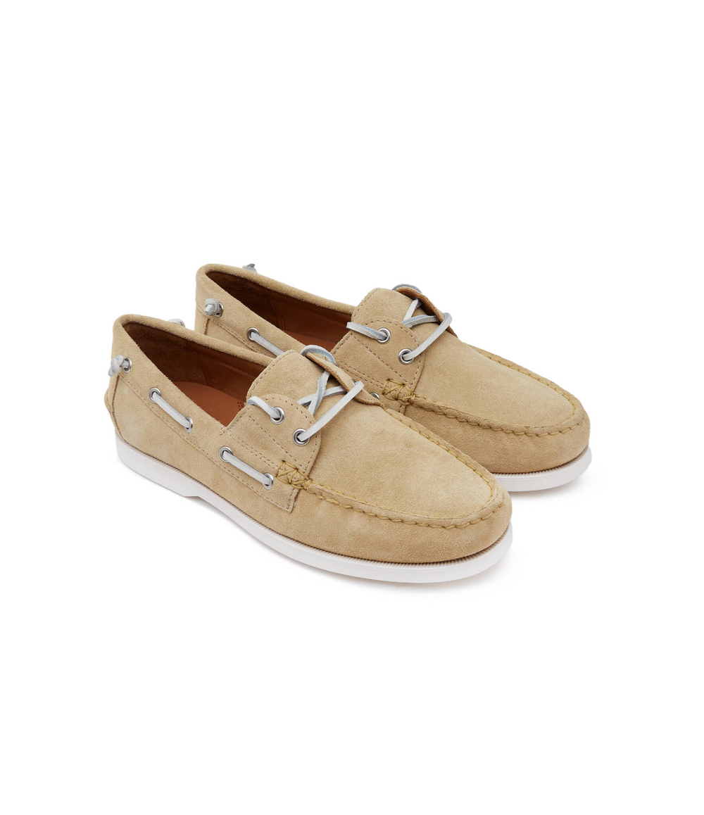 Кожаные мокасины merton POLO RALPH LAUREN - бежевый(803932220)