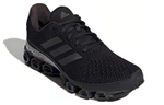 Adidas Microbiounce fabric sports non-slip wear-resistant lightweight low-top running shoes for men and women with the same style black and gray