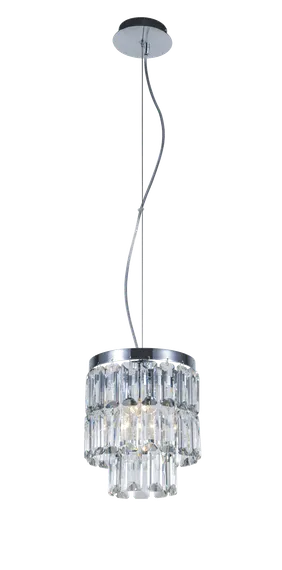2752R/1A CHROME+CLEAR (1/10) Люстра NW