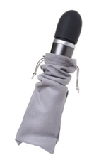 Серый жезловый вибратор Le Stelle HIDRA с нагревом (Цвет: серый)