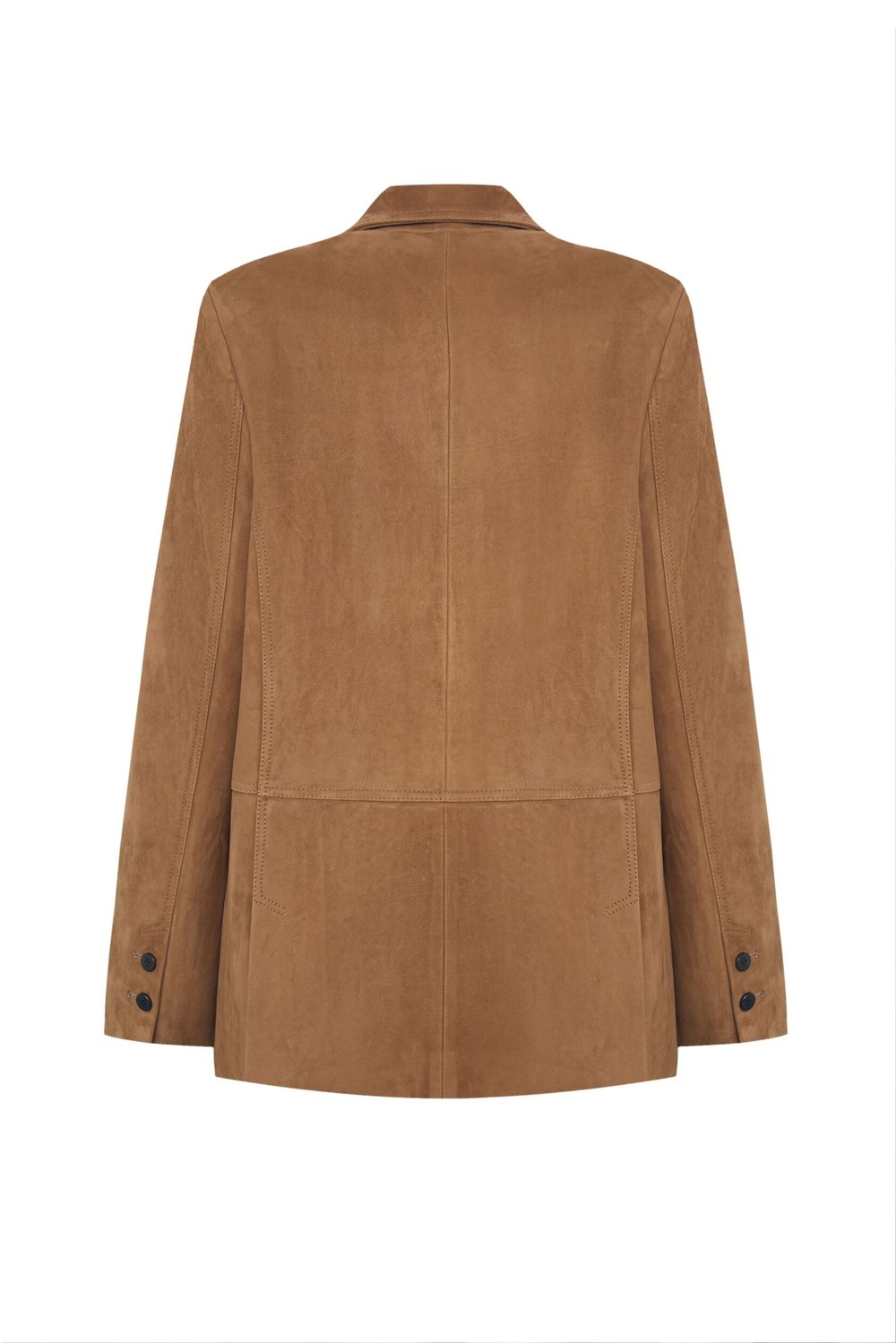 Жакет ЗАМША, Горчичный