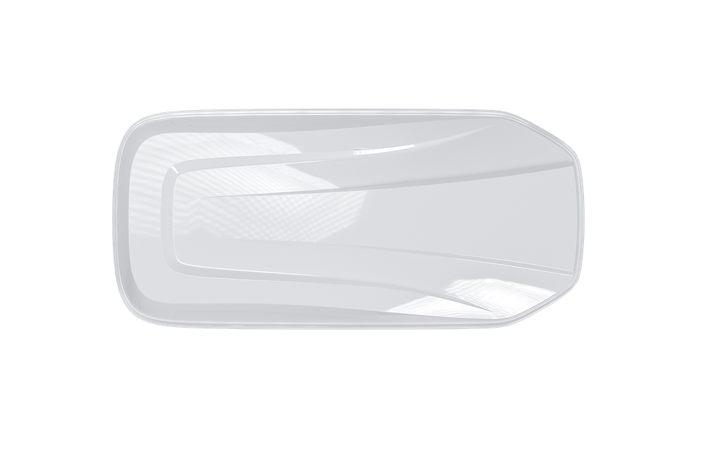 Бокс-багажник на крышу Аэродинамический "ACTIVE M Luxe" ДВУСТОРОННЕЕ открывание 450 литров